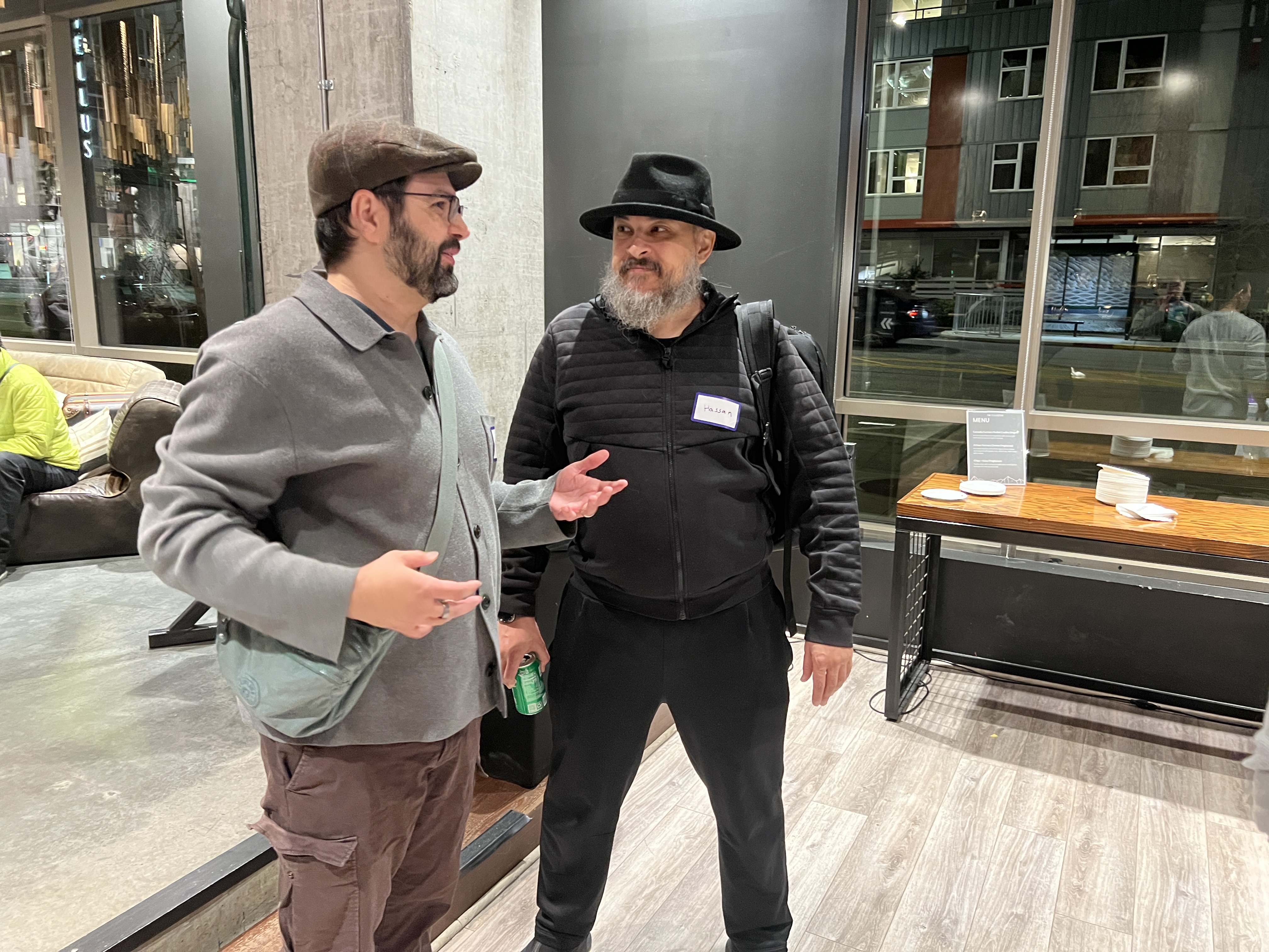 Seattle tech meetup discussion about decentralized AI